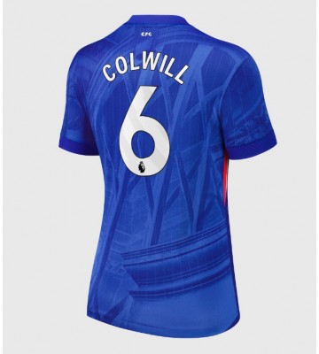 Chelsea Levi Colwill #6 Replika Hemmatröja Damer 2025-26 Kortärmad